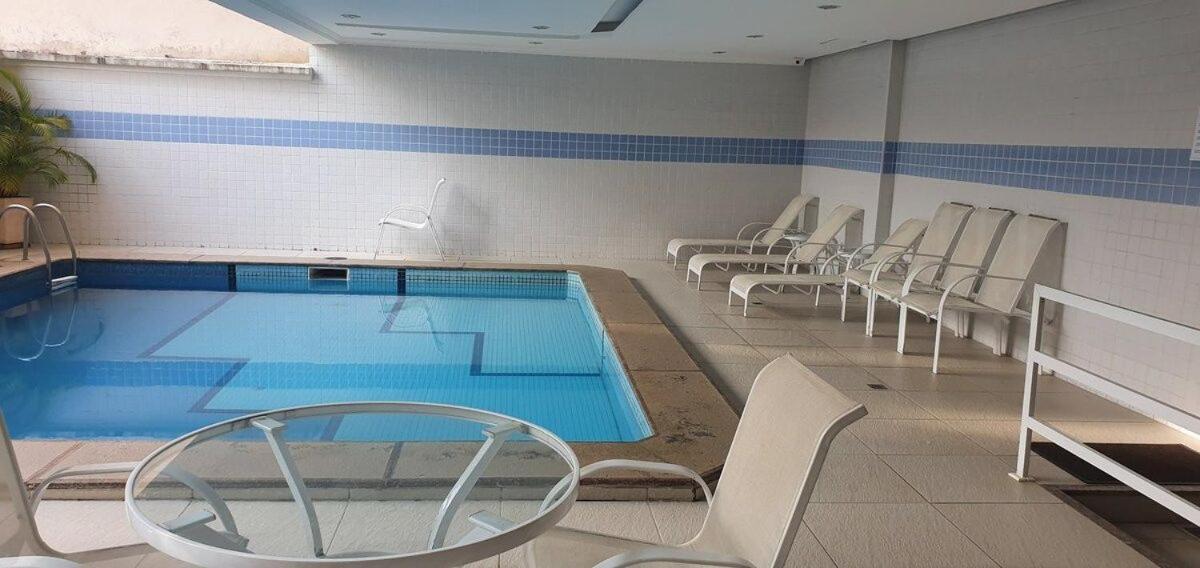 Flat Ipanema 2 qtos gar. serv. piscina em fte metrô Rio de Janeiro Exterior foto